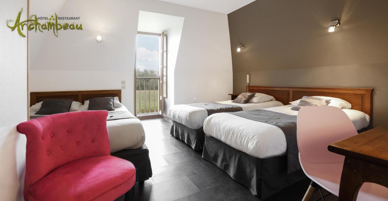 Logis Hotel Archambeau Thonac Zewnętrze zdjęcie